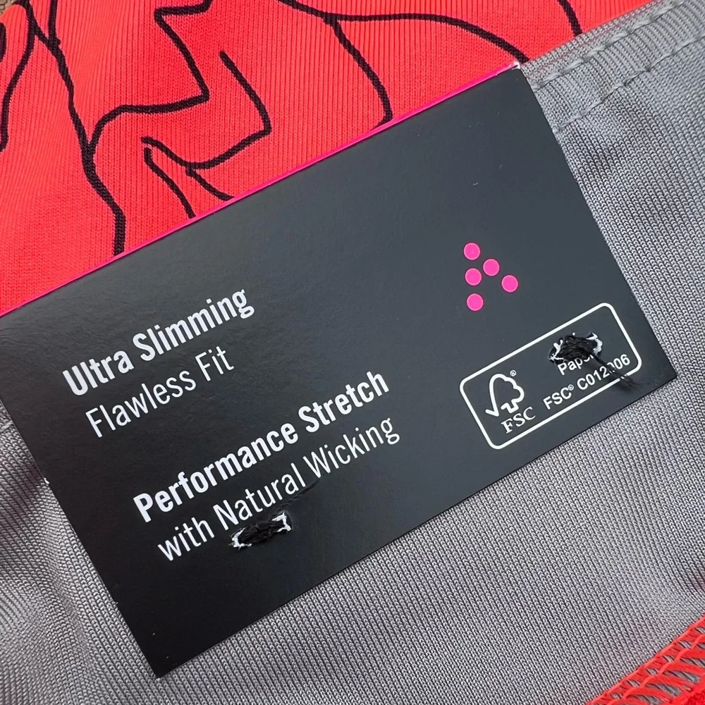 Ultra Slimming Energie Workout Flawless Fit Activewear Capri NWT Retro Deadstock